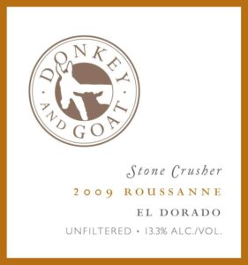 2009 Roussanne label