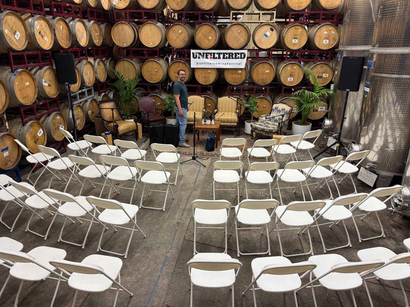 Barrel room